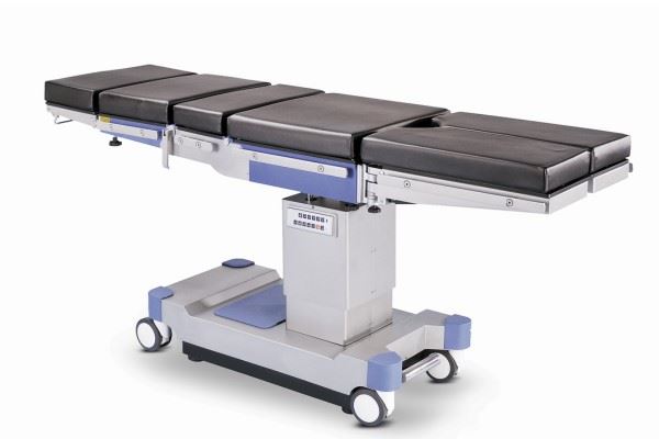 surgical table pads on surgical table