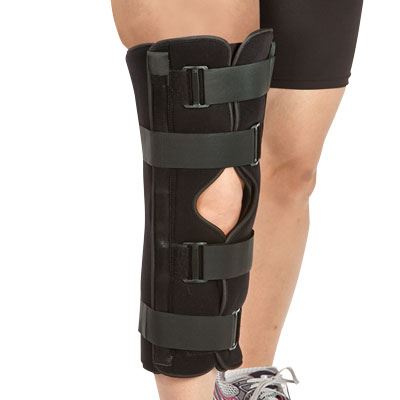 AliMed FREEDOM comfort Three-Panel Knee Immobilizer