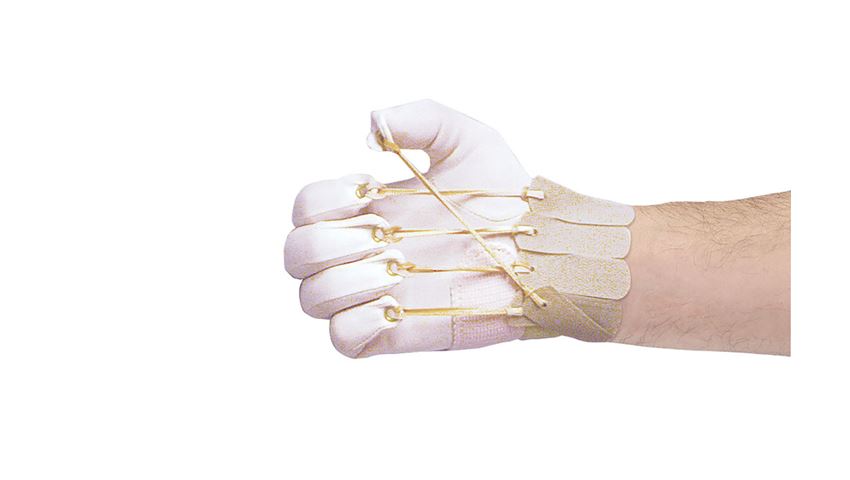 Five-Finger Flexion Glove