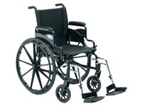 Invacare® 9000 and Tracer Series Front Rigging Options and Accessories