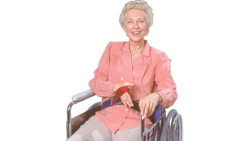 SkiL-Care™ Easy-Release Nylon Wheelchair Belt