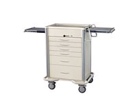 AliMed® Select Series 6-Drawer Cart, Electronic Lock, 27" Drawer Space