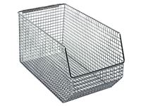Quantum® Mesh Stack and Hang Wire Bin, 8"W x 7"H x 14-1/2"D