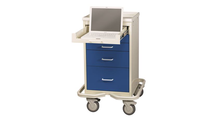 AliMed® 5-Drawer Mini Tower Computer Cart