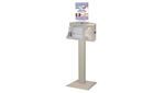 Bowman® Cover Your Cough Compliance Kit, Stand, Hand Sanitizer Holder, Vertical Sign Holder