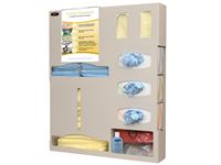 Bowman® Protection System Isolation Kit, Tri-Glove, Double-Gown, Clip-On Sign 