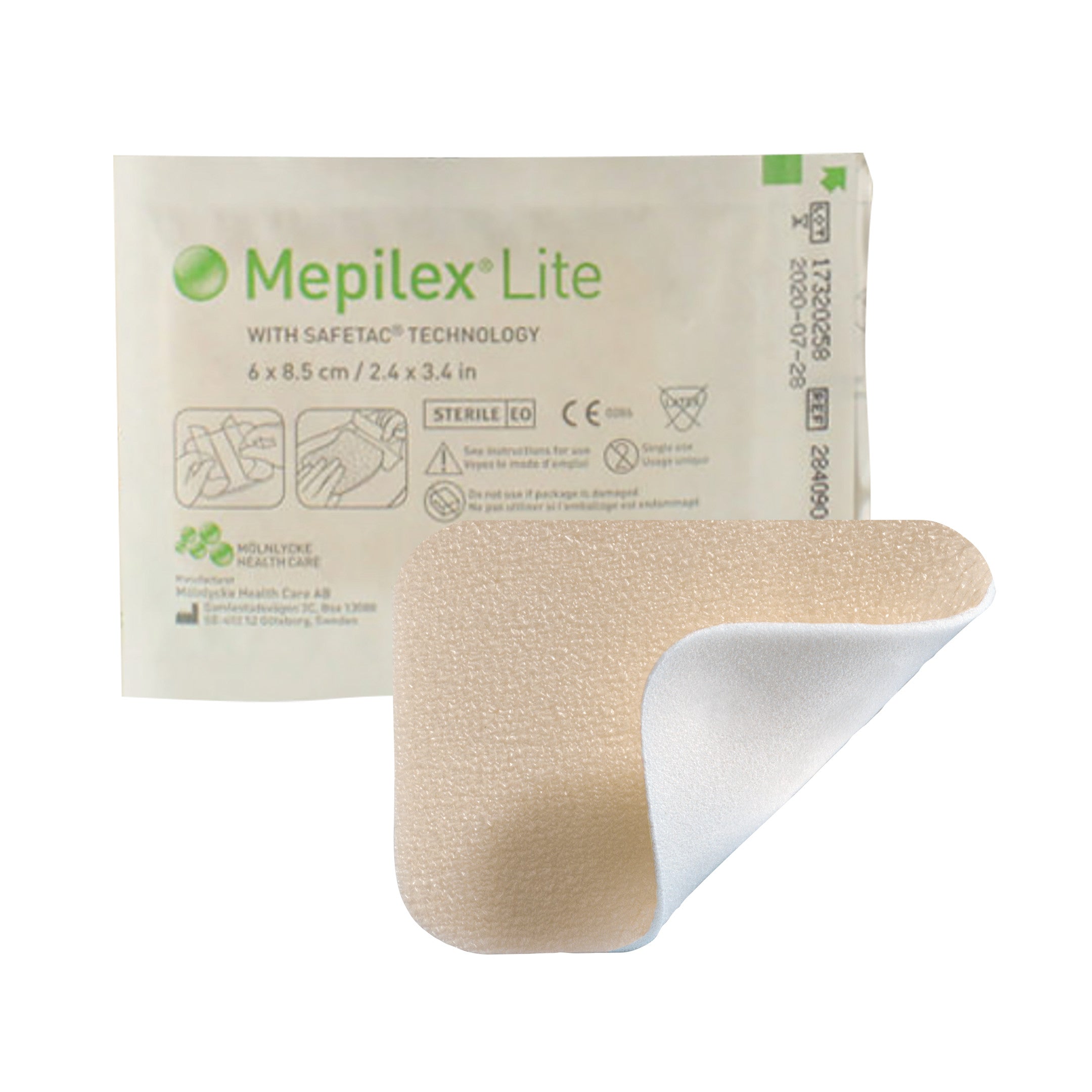 Molnlycke® Mepilex® Lite Dressing – AliMed