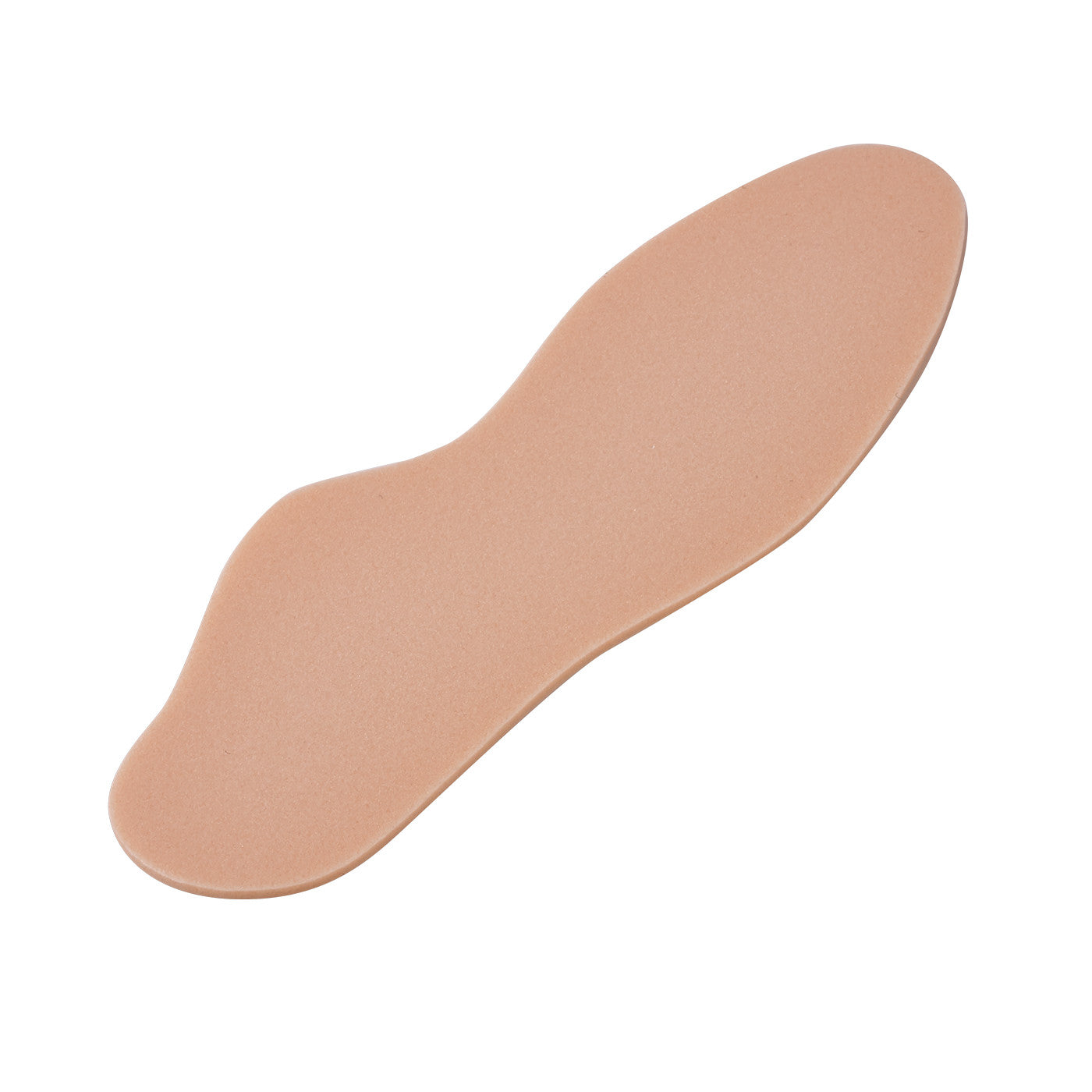 An AliMed Plastazote Insole, a beige foot-shaped cushioning insert designed for comfort and support in shoes.