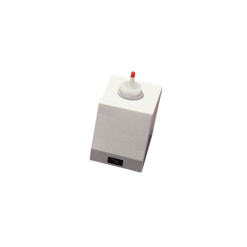 Ideal Lotion and Gel Warmer, a white rectangular device with a red-tipped dispenser on top, designed for warming lotions and gels.
