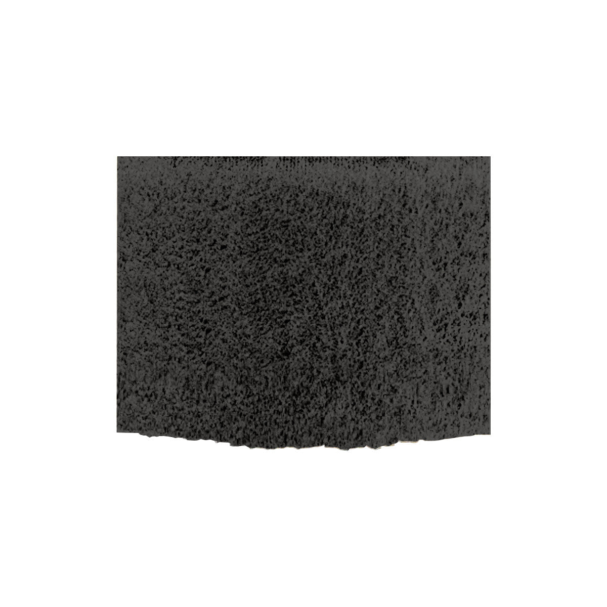 Close-up of VELCRO Brand Loop, showing a textured black fabric with a looped surface.