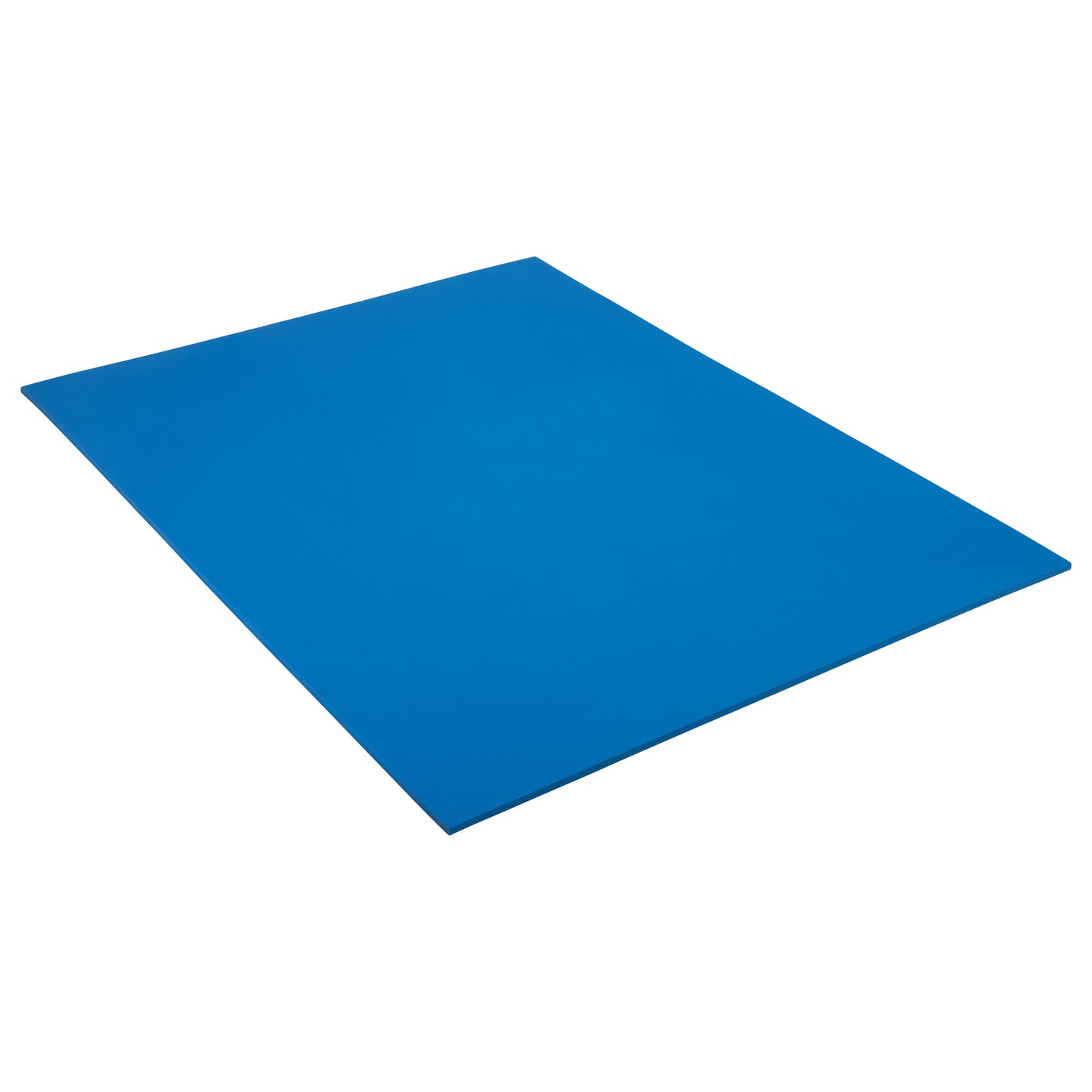 A blue rectangular sheet of AliMed NickelPlast-Lite, shown from an angled perspective against a white background.