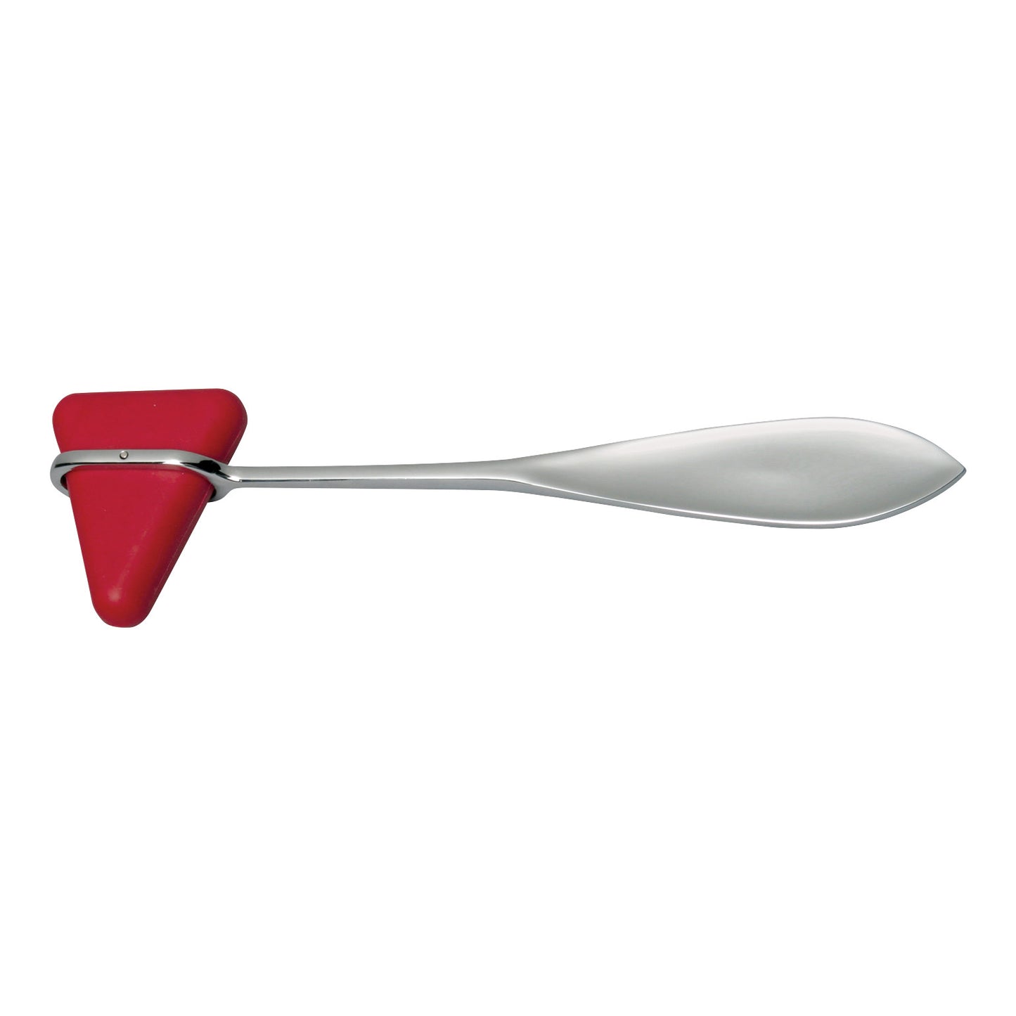 ADC Taylor Percussion Hammer with a red triangular rubber head and a metallic handle, used for neurological examinations.