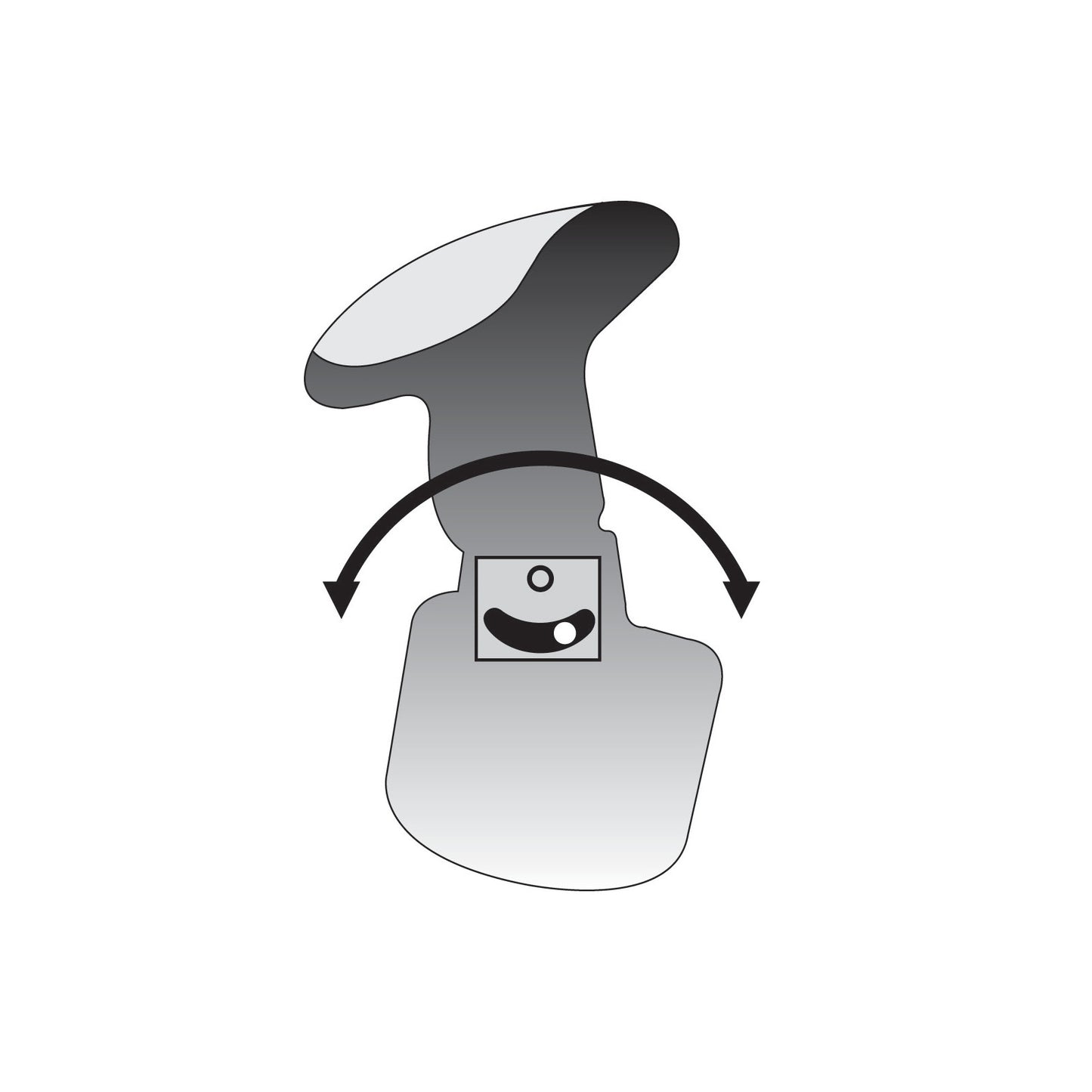 Illustration of the Comfy Splints Pediatric Deviation Hand/Wrist Orthosis, showing a rotating hand piece with directional arrows.