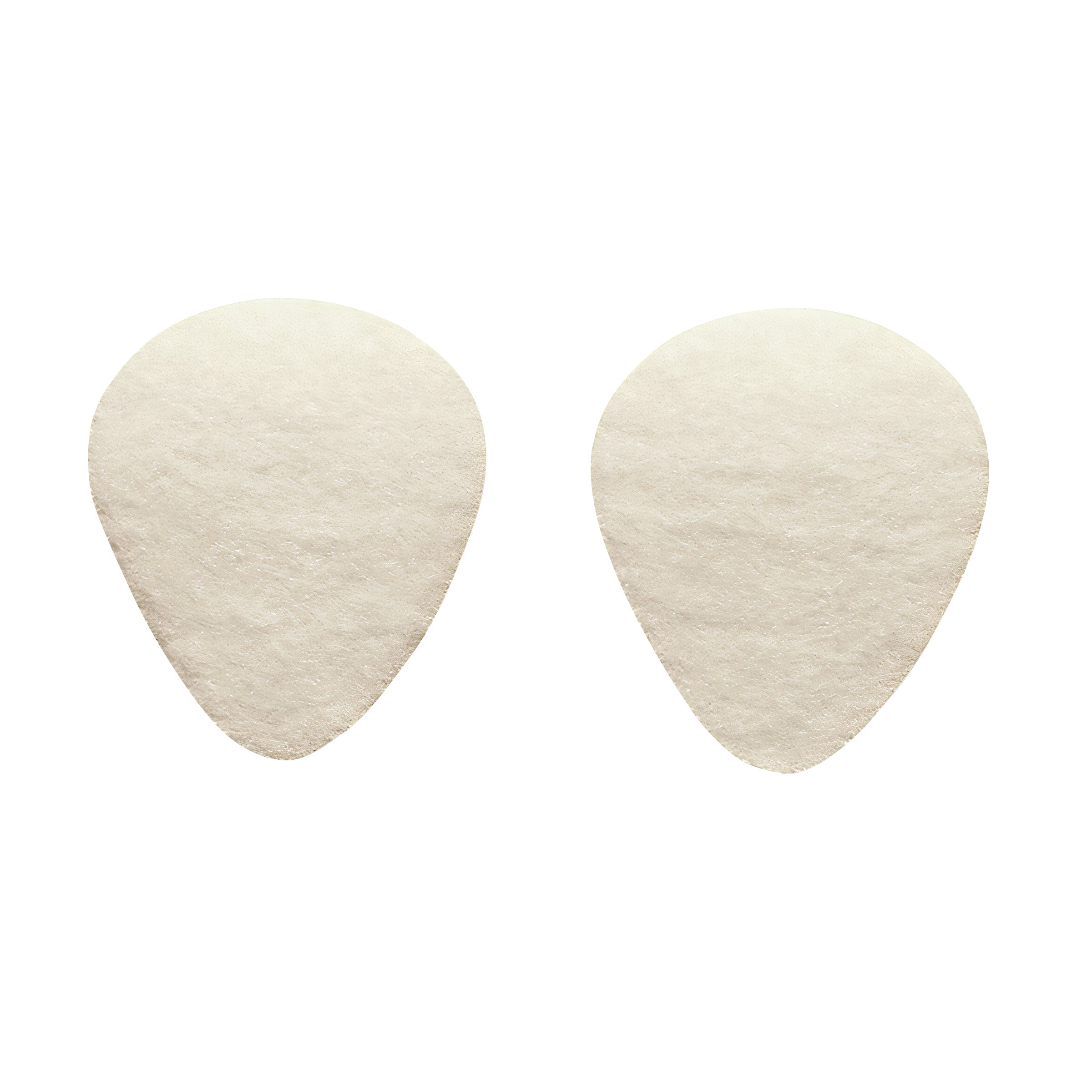 Two Hapad Metatarsal Cookie pads are shown. They are teardrop-shaped and made of soft, beige cushioning material.