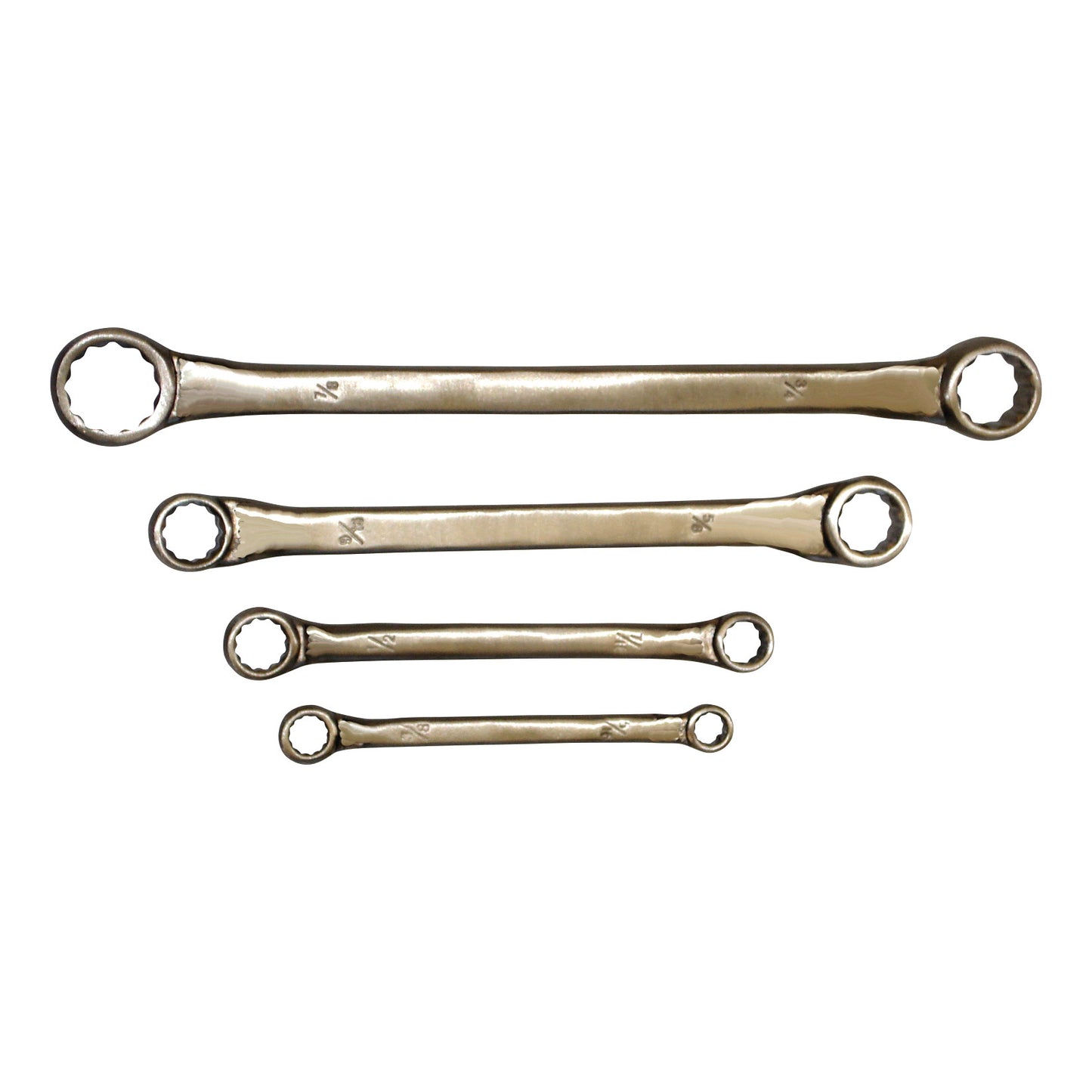 The MRI 4-Piece Box Wrench Set includes four metallic box wrenches in varying sizes, displayed on a white background.