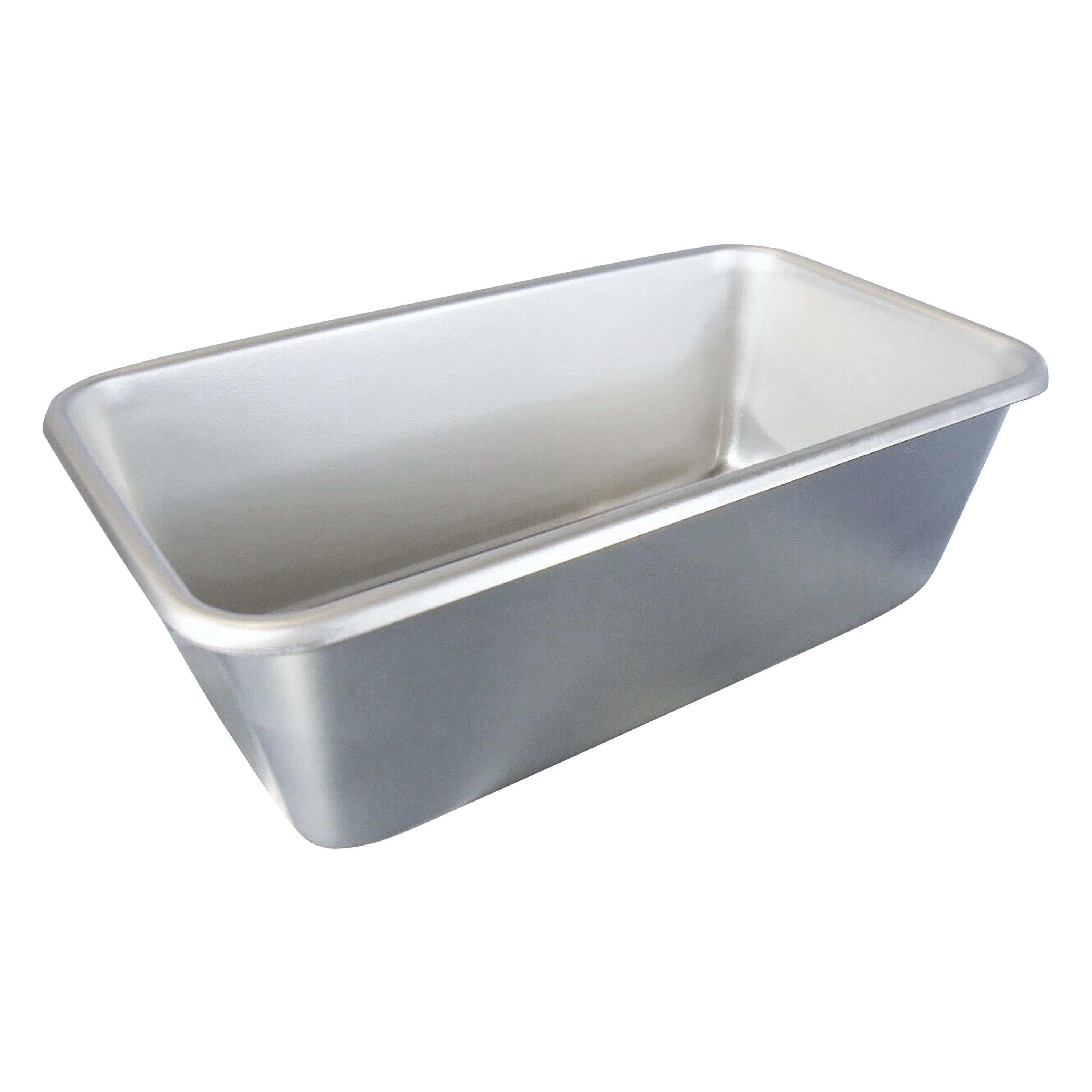 Polar Ware Stainless Steel Sterilization Tray, rectangular with rounded edges and a smooth surface.