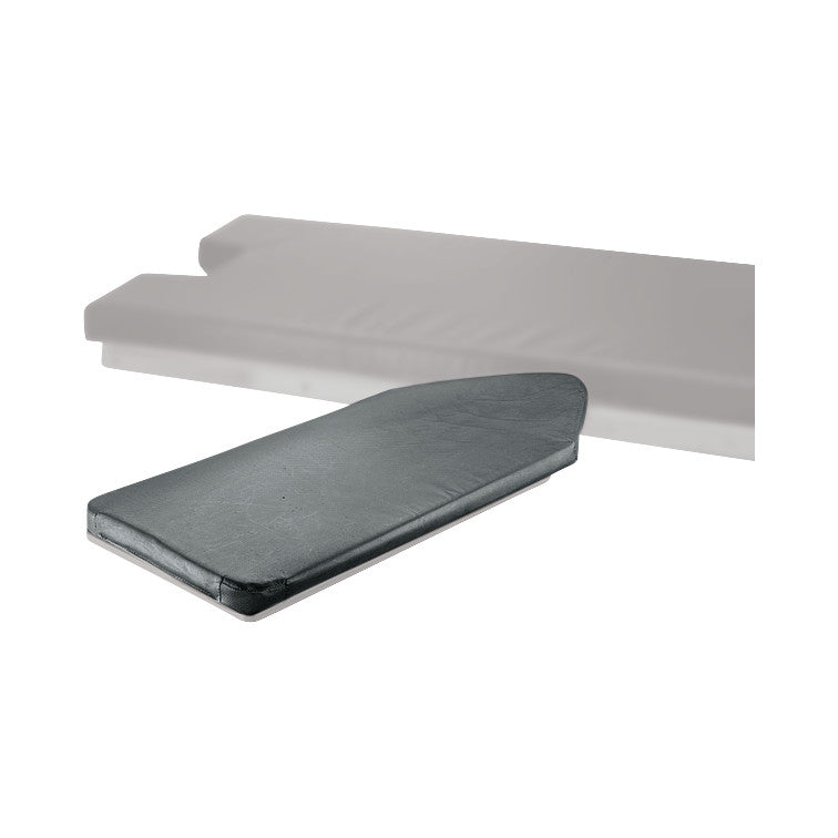 A Replacement Pad for Easy Extra-Wide Armboard in black, with a contoured shape, is shown against a light gray background.