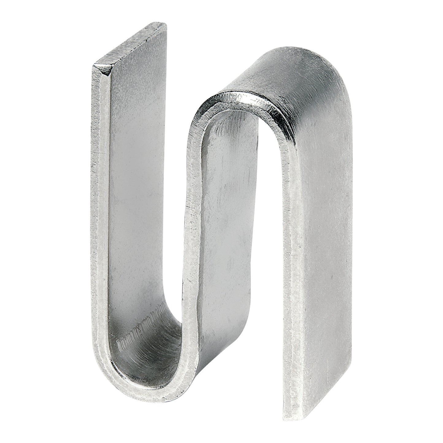 Metal S-Hook for AliMed Standard-Duty Wire Shelving, featuring a U-shaped design made of a smooth, silver material.