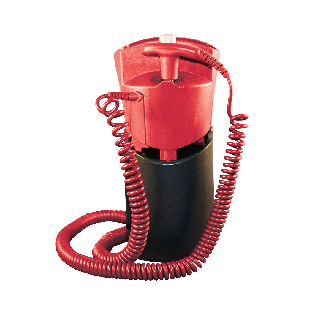 Red Temp with Rectal Probe for ADC ADView 2 Modular Diagnostic Station, featuring a coiled cord and a sleek black holder.