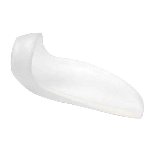 A PediFix Visco-GEL Little Toe Bunion Guard a soft, gel pad designed to protect and cushion a little toe bunion.
