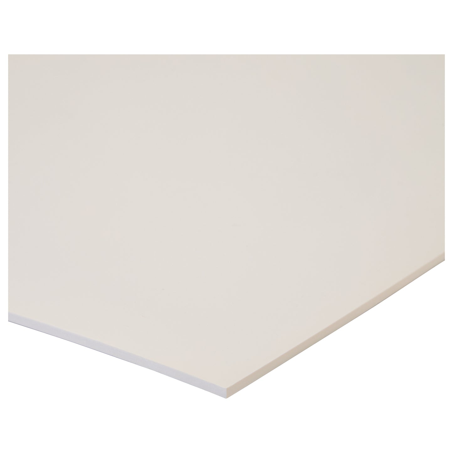 A sheet of AliMed Multiform Plastic Thermoplastic Splinting Material in beige, showing corner details and smooth texture.