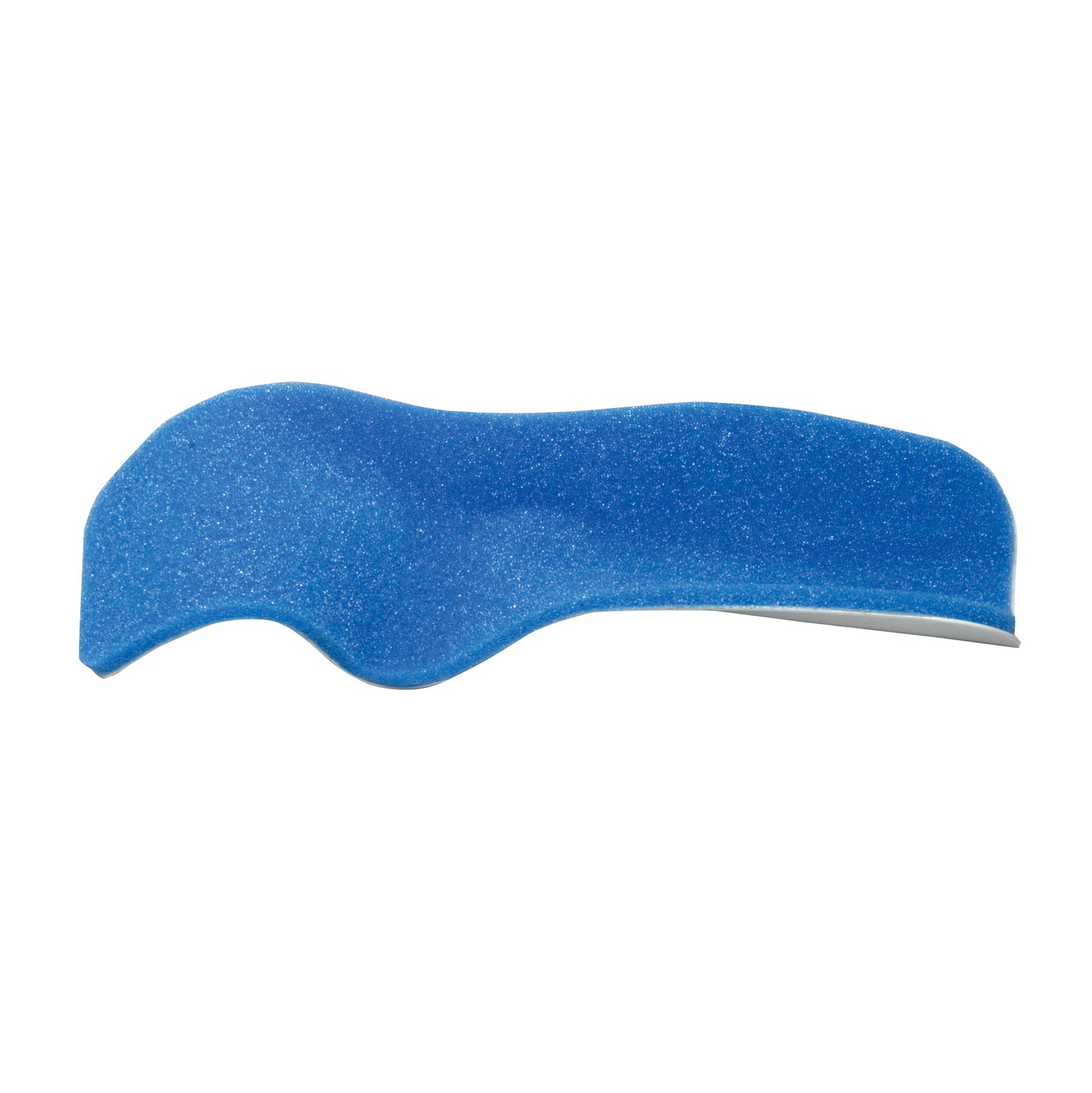 A blue Aluminum Metacarpal Splint with Forearm Support, designed to immobilize and support the hand and wrist area.