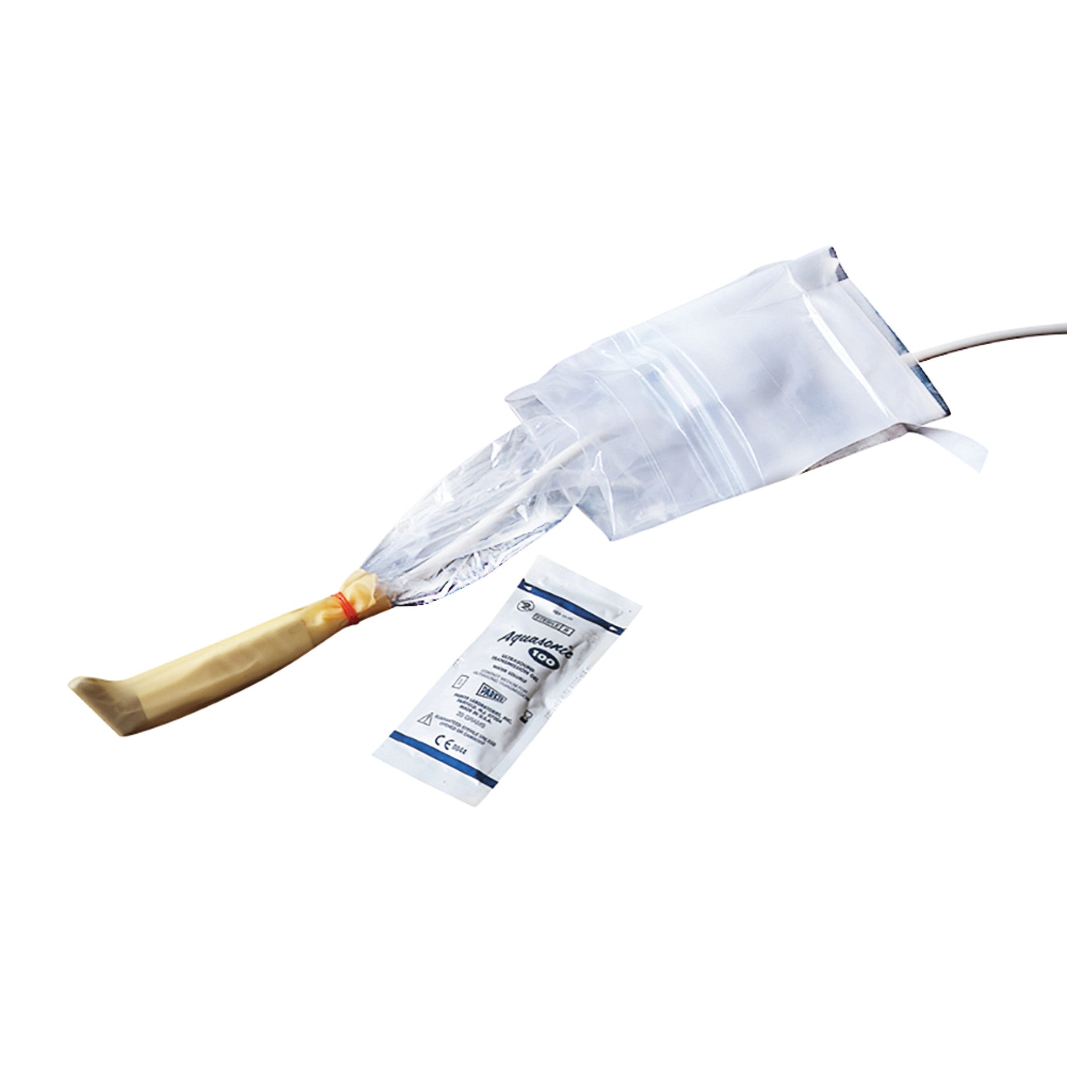 CIVCO Surgi-Boot Sterile Intraoperative Transducer Cover Kit features a protective cover with a brown handle and a packaged label.