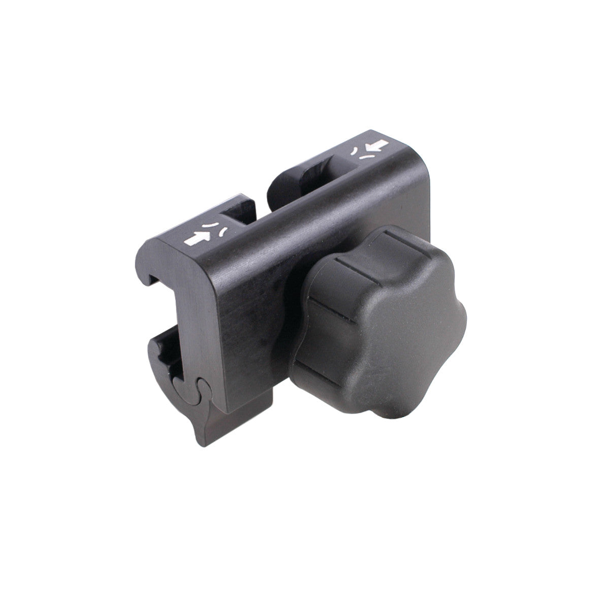 The Allen Easy-Lock Blade Clamp features a black knob and slotted design, used for securing blades or other equipment.