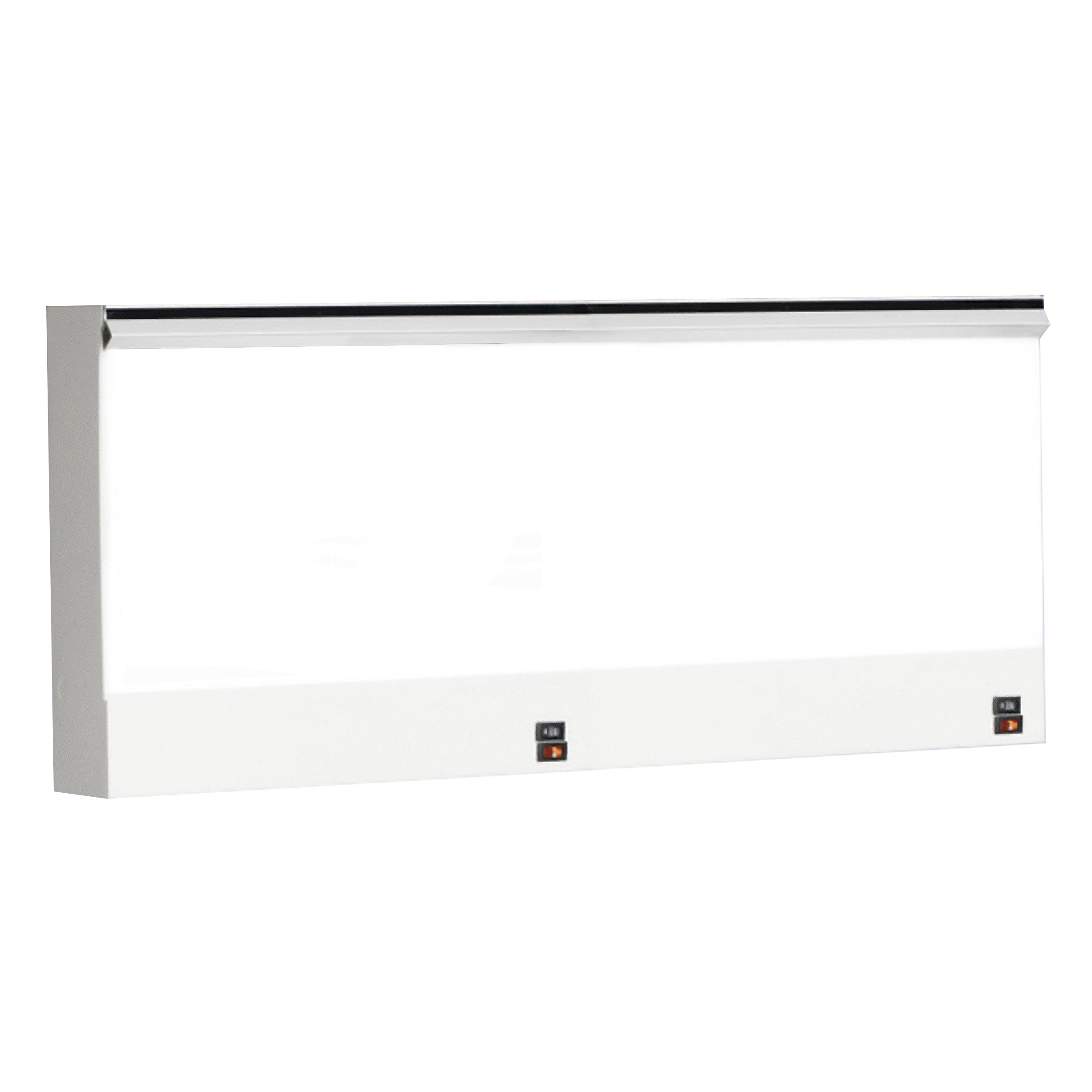 Wolf VuPlus Mammography Viewer, a rectangular white device with a visible backlight screen and two switches at the bottom.