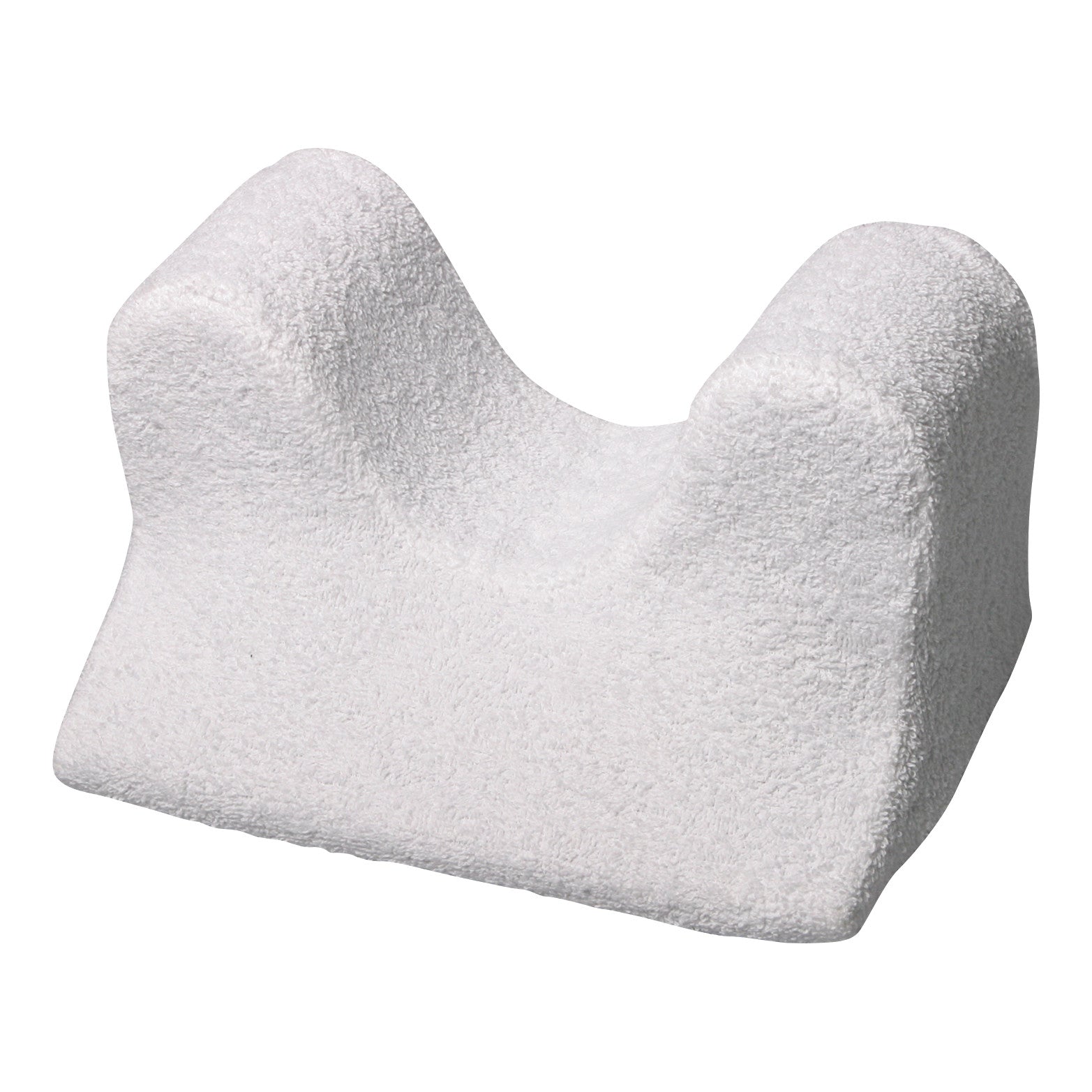 The AliMed Cervical Neck Pillow is a white, contoured pillow designed to support the neck with two elevated sides and a lower center.
