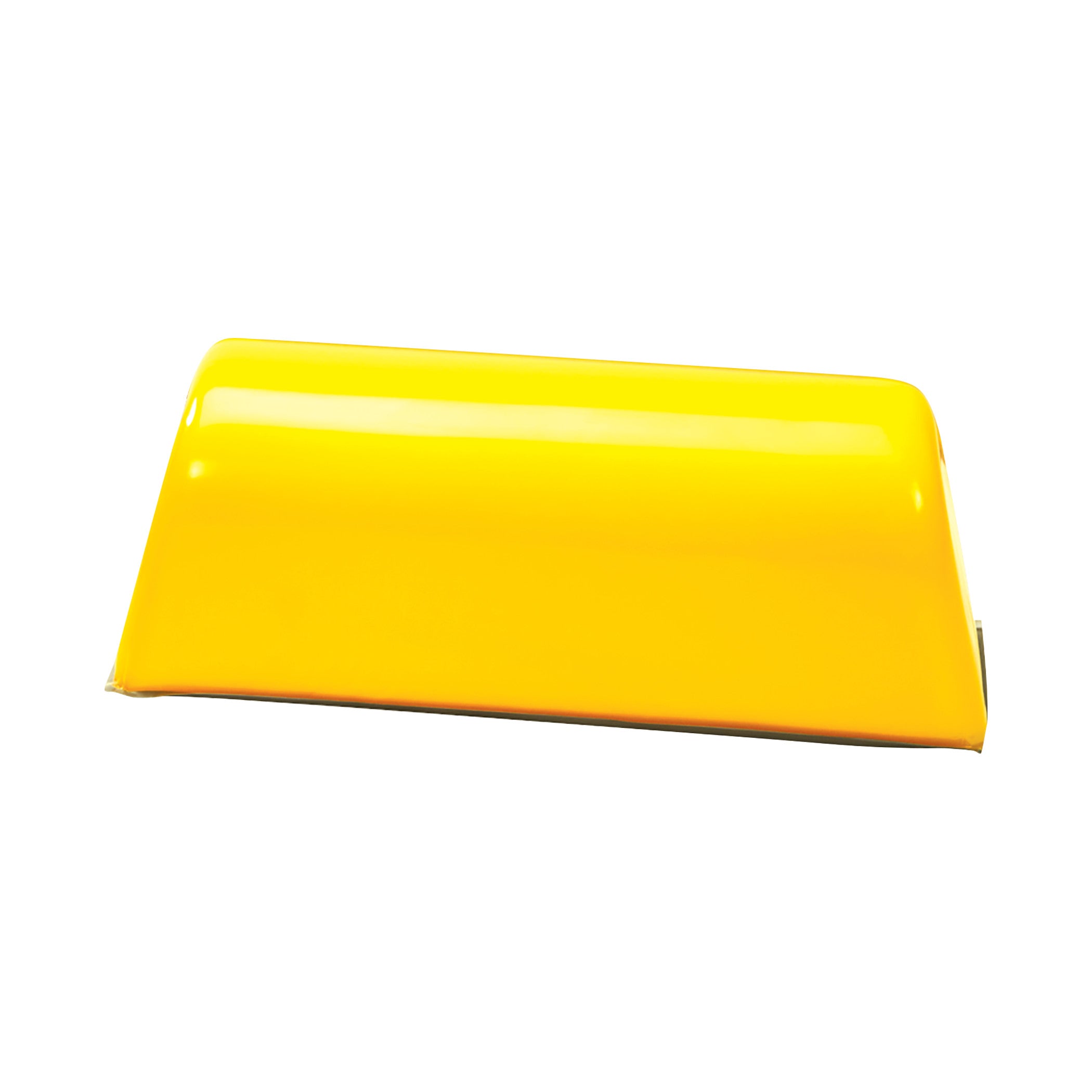 Yellow AliMed AliLite Chest Roll with a glossy finish, featuring a rectangular shape and beveled edges, set against a white background.