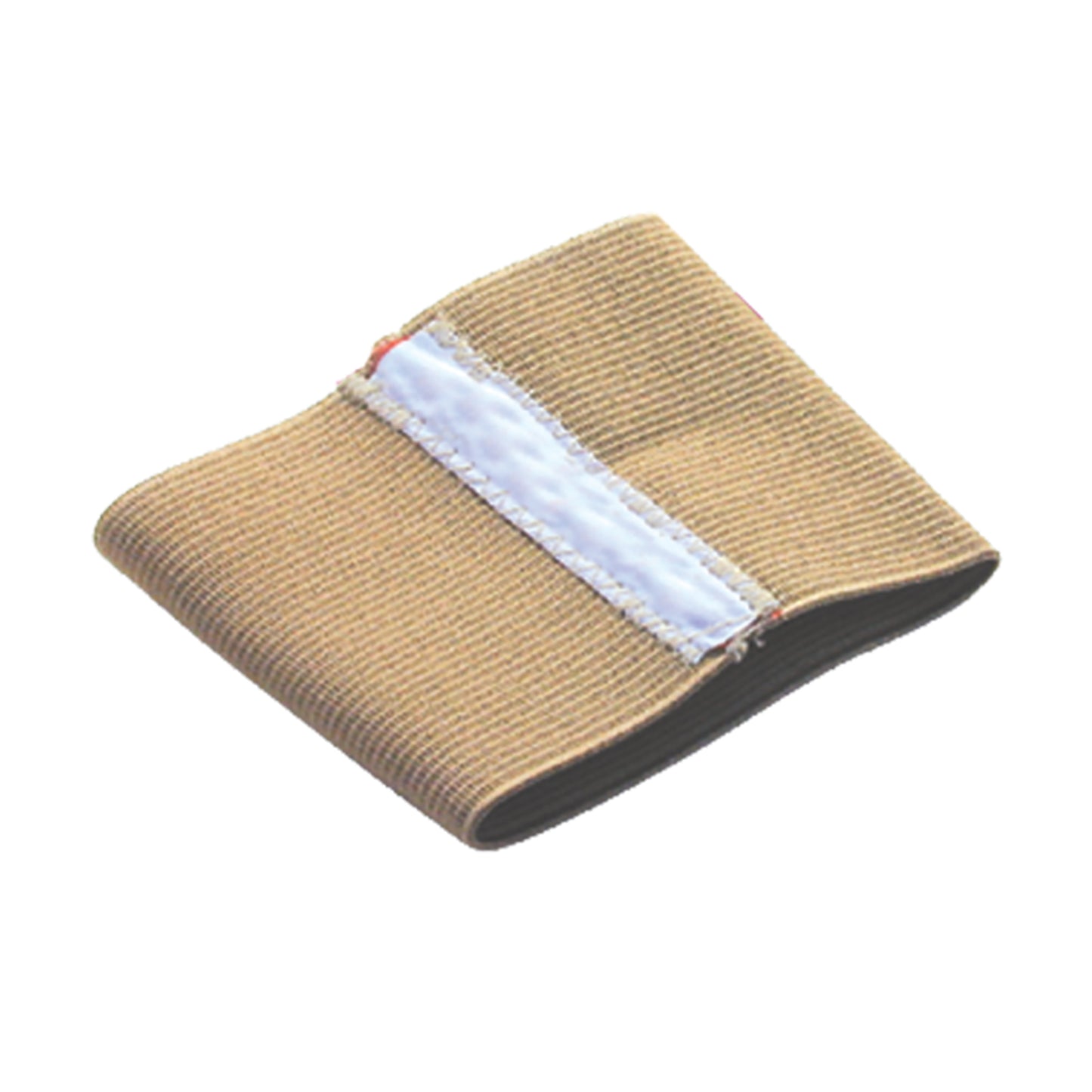 A beige PediFix Arch Support Bandage with a white adhesive strap, designed for foot support, is pictured on a white background.
