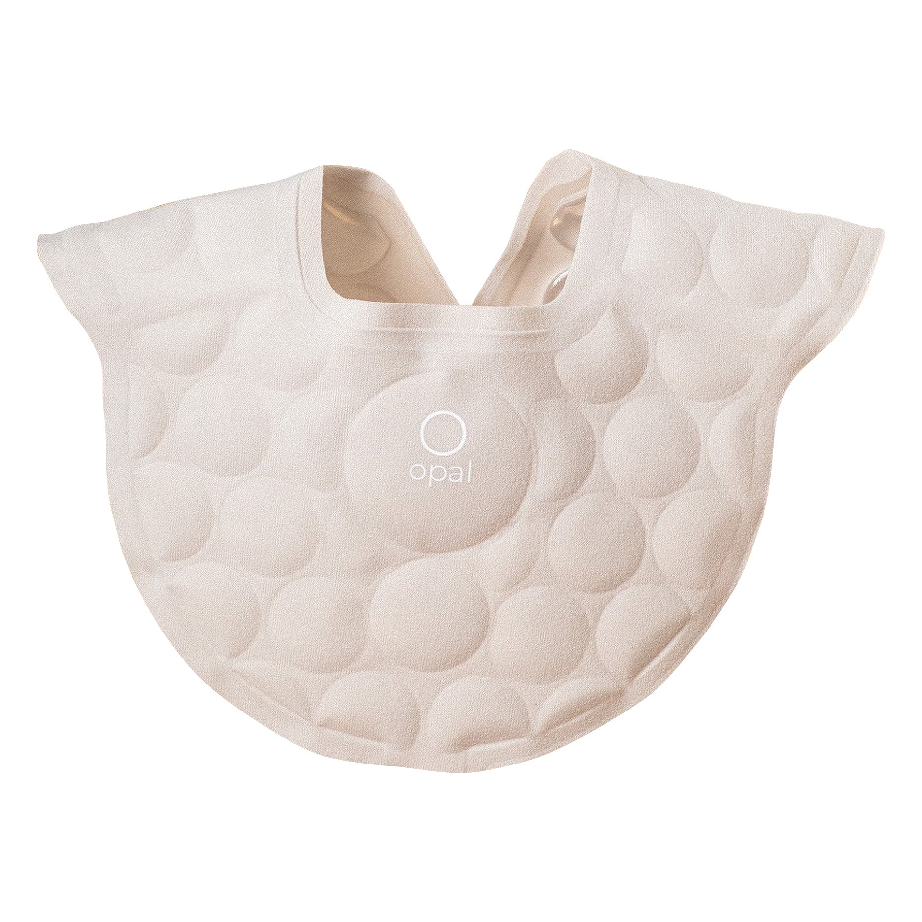 The Xena Therapies Opal Cool Wrap is a beige, padded garment with circular patterns, designed for therapeutic cooling purposes.