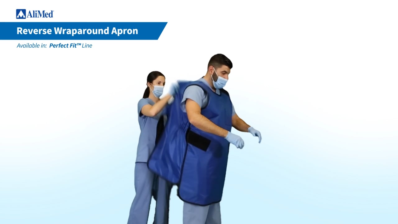 AliMed® Reverse Wraparound Apron Donning Video