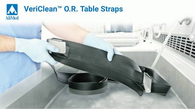 AliMed® VeriClean™ O.R. Table Straps Video