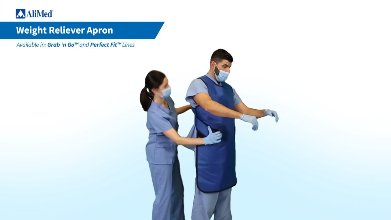 AliMed® Standard Weight Reliever Apron Donning Video