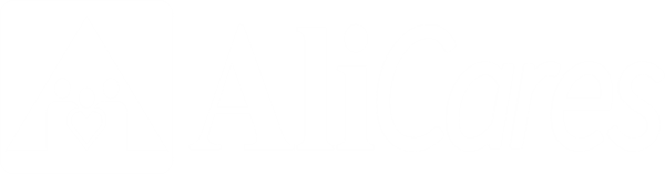 AliCares white logo