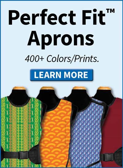 Order your Perfect Fit apron online
