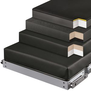 cushioned surfaces for hard medical tables
