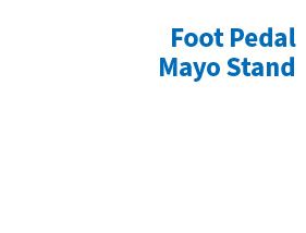 Foot Pedal Mayo Stand