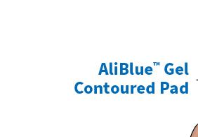 AliBlue Gel Contoured pad