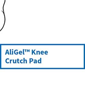 aligel knee crutch pad