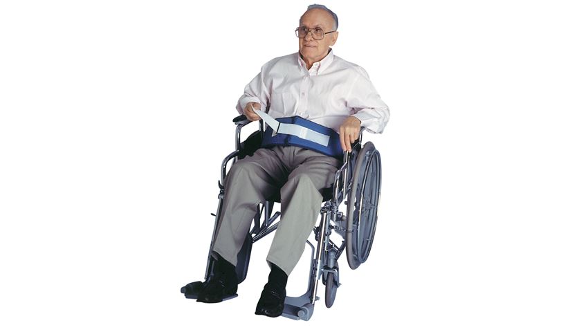 SkiL-Care™ Resident-Release Soft Wheelchair Belt