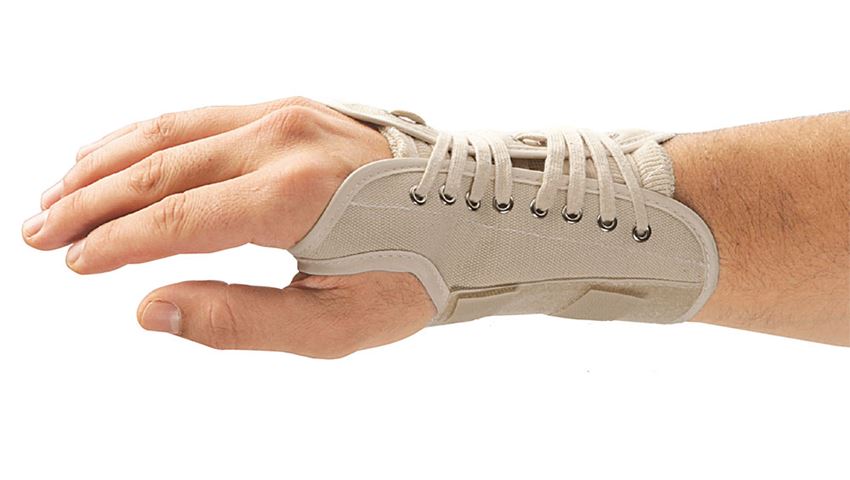 AliMed® Canvas Lace-Up Wrist Support