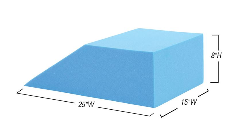 AliMed® Uncovered Foam Bed Wedge