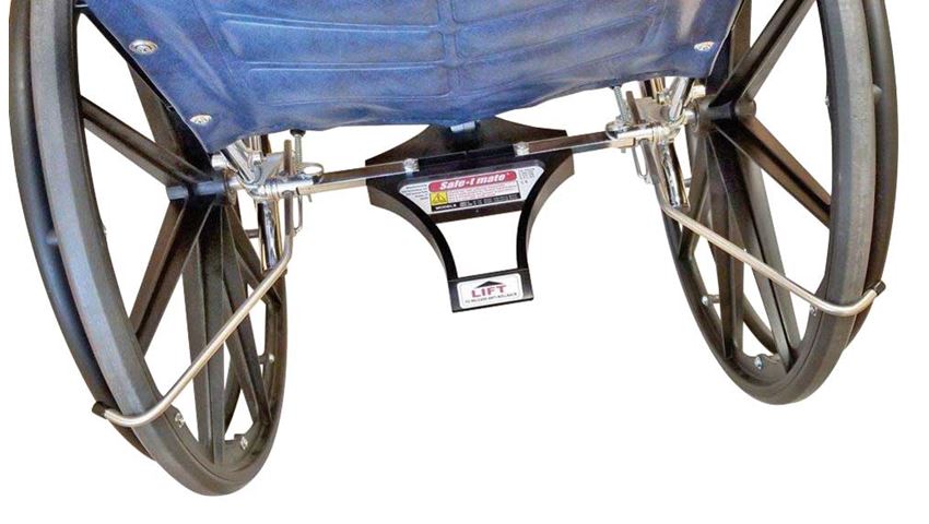 Safe-t mate Anti-Rollback System for Bariatric Wheelchairs
