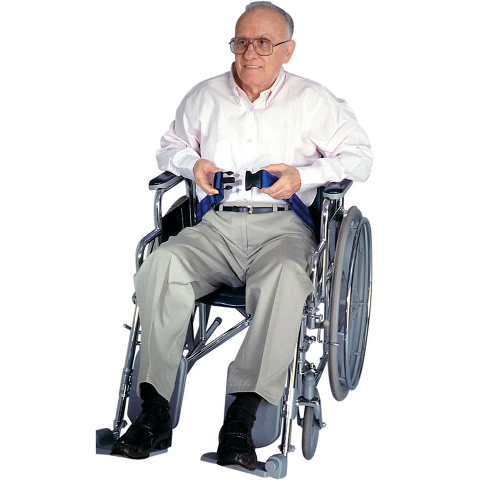 SkiL-Care Resident-Release Nylon Wheelchair Belts