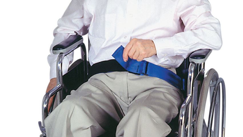 SkiL-Care™ Resident-Release Nylon Wheelchair Belts