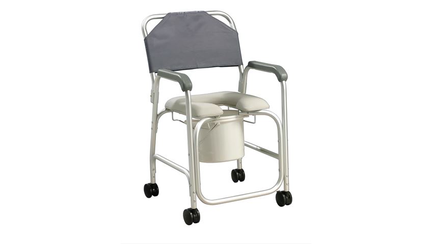 Aluminum Shower Chair/Commode