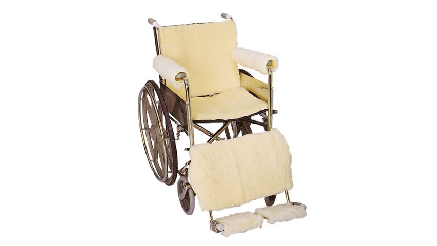 SkiL-Care™ Synthetic Sheepskin Wheelchair Accessories